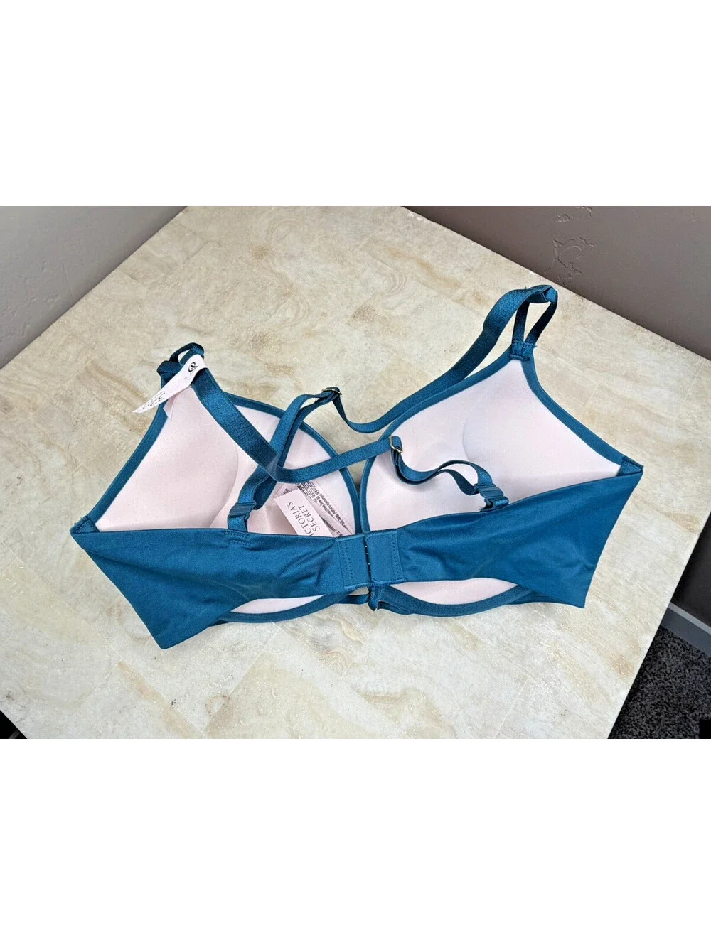 Victorias Secret Very Sexy Teal Straps Bra Set Size 32D NWT